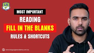 New PTE Reading Fill in the Blanks Rules Tips Tricks amp Strategies  Language Academy [upl. by Pytlik]