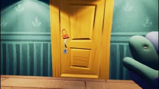 Hello neighbor act 1 speedrun 53 seconds [upl. by Nnyw]