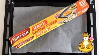 Best Baking Paper Tip  Make it Stick to the Tray  Cooking Tricks [upl. by Atsirhcal]