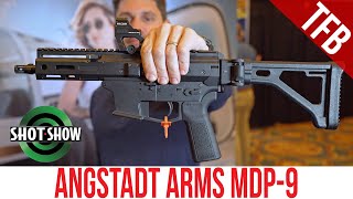 A Glock Mag RollerDelay PCC The Angstadt Arms MDP9 SHOT Show 2022 [upl. by Mccoy669]