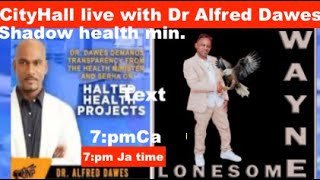 City Hall live with Dr Alfred Dawes shadow health minister talking on the pop dung health system [upl. by Rihana]