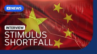 Chinas stimulus plan disappoints markets  The Business  ABC News [upl. by Phyllis]