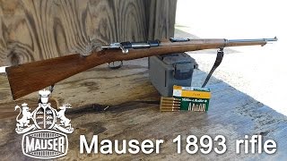 Spanish Mauser M1893 bolt action rifle in 7x57mm review [upl. by Mali219]