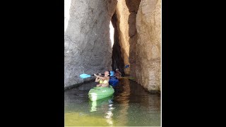 Kayaking Lake Havasu Caves [upl. by Edith]