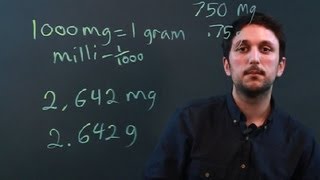 How Many Milligrams Are in a Gram for a Conversion  Measurement Conversions [upl. by Burkhart]