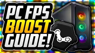 🔧ULTIMATE GUIDE TO BOOST FPS IN ANY GAME🔧BEST WAY TO MAKE YOUR PC RUN FASTER WORKING 2018 [upl. by Obe]