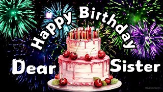 Happy Birthday Sister Wishes  Sweet amp Heartwarming Birthday Messages happybirthday sister sis [upl. by Darraj201]