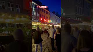 🇩🇰💜👌COPENHAGEN BY NIGHT👌💜🇩🇰 denmark nightlife city travel trending shorts [upl. by Giacobo]