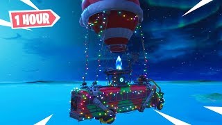 Fortnite  New Leaked Christmas 2019 Battle Bus Music  1 HOUR [upl. by Ahsats]