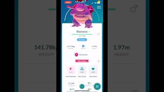 Evolving Dynamax Wartortle into Dynamax Blastoise￼ [upl. by Dietsche447]