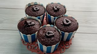 Double Chocolate Muffins🍫  Viral Muffins Recipe by Our food hub [upl. by Bui977]