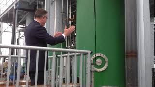 Grand Opening of Tullamore DEW Grain Distillery in Ireland [upl. by Anelehs]