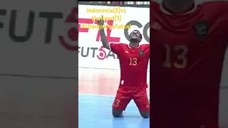 higtlight indonesia5vs thailand1ASEANFUTSAL aseanfutsal20241million tranding futsal news [upl. by Ydnik221]