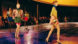 FASHION SHOW SAINT LAURENT SPRING 2025 READYTOWEAR COLLECTION SS25  PARIS FASHION WEEK [upl. by Llenrub]