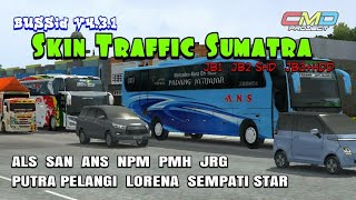 ufdate skin traffic sumatra pack v2 kodename traffic bussid V431 [upl. by Aneerb]