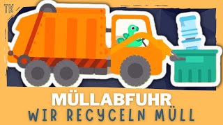 Müllabfuhr für Kinder ⭐ Wir Recyceln Müll  Kindervideos  Kinderfilme  telekids [upl. by Ahsatsana]