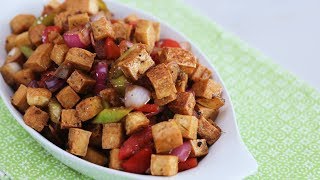 Easy Tofu Sisig Recipe  Yummy PH [upl. by Collyer]