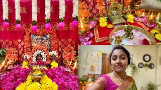 Navratri VlogHow I do My Navaratri PujaHow I Start my 9 Days Navratri PoojaPooja Vidhi [upl. by Zondra730]