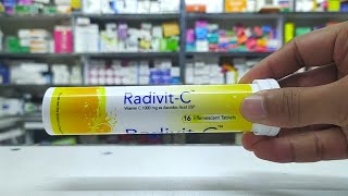 Radivit C Tablet  Radivit C এর কাজ ও উপকারিতা  Radivit C Side effects [upl. by Etirugram]