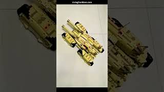 Lego Mammoth Tank 2in1 Remote Control Assembly Toy [upl. by Carberry725]