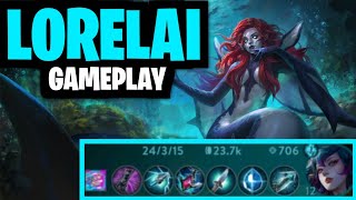 LORELAI CP MID  IF MY STUN SUCCES YOU WILL DIE  VAINGLORY 5V5 [upl. by Nimesay]