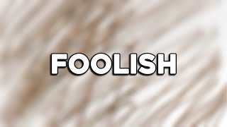 Ashanti  Foolish Lyrics [upl. by Basilius]