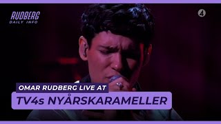 Omar Rudberg  Min Första Live at TV4s Nyårskarameller [upl. by Aihsenal]