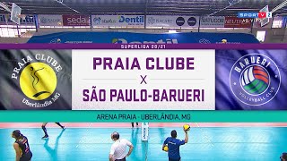 PRAIA CLUBE X SAO PAULOBARUERI  QUARTAS DE FINAL  2ª RODADA [upl. by Leseil]