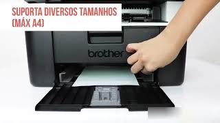 Praticidade e Economia Impressora Laser Mono Brother 1617nw 1602 1212w [upl. by Ariana]