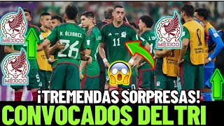 😱🔥¡LA CONVOCATORIA DE LA SELECCION MEXICANA PARA ENFRENTAR A HONDURAS  ULTIMAS NOTICIAS TRI [upl. by Lyndsey]