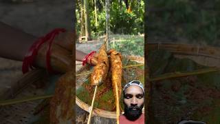 Grilled fish recipe 😋 The cooking Indian fish grilledfish food spicygrilledfish shorts [upl. by Droffig]