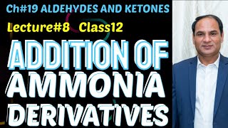 Ch19 Lec8  Reactions Of Ammonia Derivatives Hydroxyl Amine hydrazine phenyl hydrazine [upl. by Claudius]