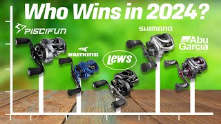 Best Baitcasting Reels 2024 Who Is The NEW 1 [upl. by Nallac175]