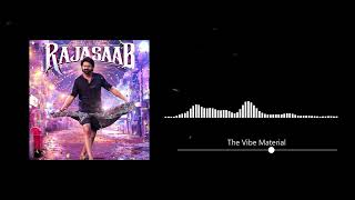 Raja Saab BGM  Prabhas  Maruthi  Thaman S  RajaSaab BGM  Raja Saab Theme Music [upl. by Ahsikal]