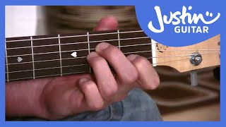 One Minute Changes Guitar Lesson BC134 Guitar for beginners Stage 3 [upl. by Adnaral]