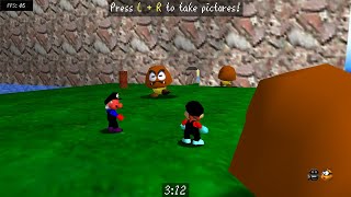 LateNight Mario 64 Coop DX Stream WVoice Chat Take 2 [upl. by Eltsryk]