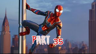 SpiderMan PS4 100 Walkthrough Gameplay Iron Spider Suit No Commentary [upl. by Elum]