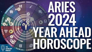 Aries 2024 Horoscope ♈ Year Ahead Astrology [upl. by Aynik]