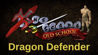 Old School Runescape Dragon Defender Nasıl Alınır Türkçe [upl. by Philomena541]