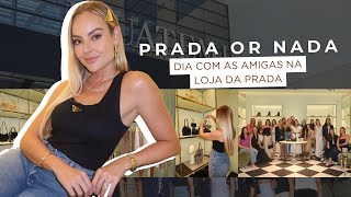 VLOG me acompanhe em um dia na loja da PRADA  Layla Monteiro [upl. by Schuman]