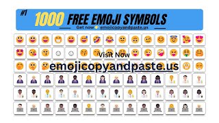 🔥 Emoji Copy and Paste Free Emoji Symbols  emojicopyandpasteus [upl. by Eelrac]