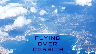 FLYING OVER CORSICA  VOLOTEA A319111 ECMUC FROM FIGARI TO NANTES [upl. by Llezo]