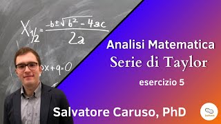 Analisi Matematica 1  Serie di Taylor  esercizio 5 [upl. by Ronny599]