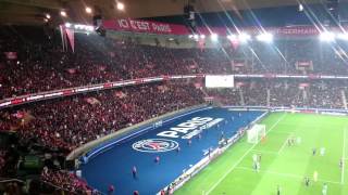 PSG SAINTETIENNE lambiance au Parc des Princes [upl. by Way21]