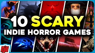 10 Scary Indie Horror Games  2022 [upl. by Attenrad693]