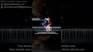 Bosson  One in a million piano karaoke instrumental cover [upl. by Kurth]