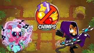 Glaive Lord  The Final Harmonic  2 Tower CHIMPS  BTD6 Guide [upl. by Shenan]