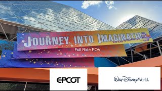 Journey Into Imagination with Figment  Epcot  Full Ride POV [upl. by Werdn]