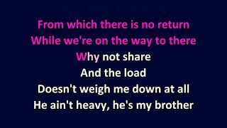 Hollies  He Aint Heavy Hes My Brother [upl. by Sivahc]