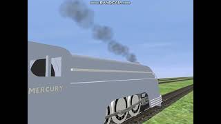 NYC Mercury vs Dreyfuss Hudson Racing Trainz [upl. by Aicatsana]